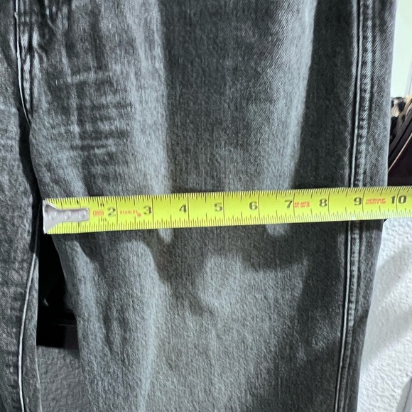 Reformation Val 90s Mid Rise Straight Leg Black Denim Jeans 27 size women’s - Picture 13 of 13